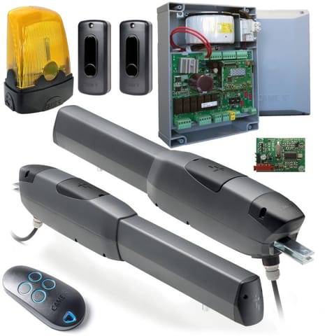 ⁨Zestaw CAME NEW ATI30DGF SAFE 24V TOP do 6m bram dwuskrzydłowych⁩ w sklepie Wasserman.eu