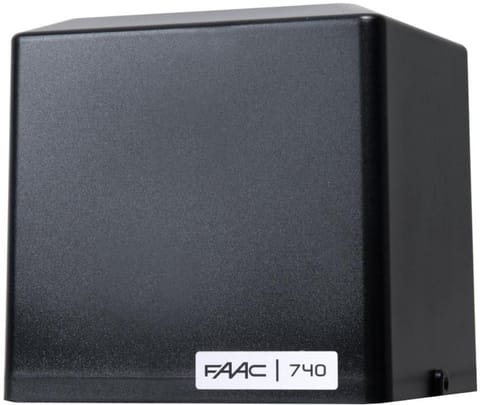 ⁨Obudowa górna do napędu FAAC 740C (czarna)⁩ w sklepie Wasserman.eu
