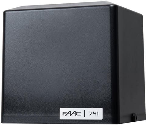 ⁨Obudowa górna do napędu FAAC 741C (czarna)⁩ w sklepie Wasserman.eu