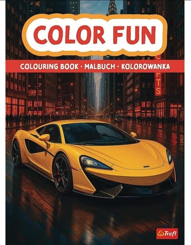 ⁨Auta. Kolorowanka. Malbuch. Colouring book⁩ w sklepie Wasserman.eu