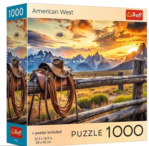 ⁨Puzzle 1000 USA Collection: America West TREFL⁩ w sklepie Wasserman.eu