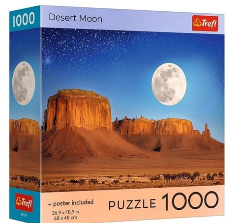 ⁨Puzzle 1000 USA Collection: Desert Moon TREFL⁩ w sklepie Wasserman.eu