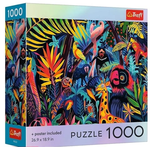 ⁨Puzzle 1000 USA Collection: In the Jungle TREFL⁩ w sklepie Wasserman.eu