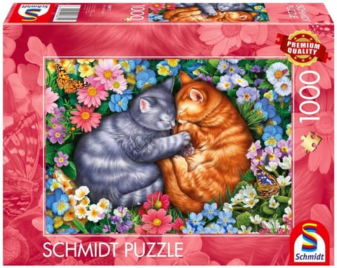 ⁨Puzzle PQ 1000 Aksamitne łapki⁩ w sklepie Wasserman.eu