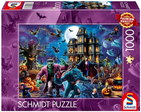 ⁨Puzzle PQ 1000 Halloween⁩ w sklepie Wasserman.eu