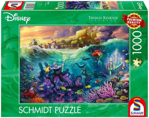 ⁨Puzzle PQ 1000 Mała Syrenka i Urszula⁩ w sklepie Wasserman.eu
