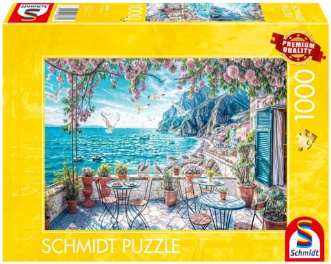 ⁨Puzzle PQ 1000 Nadmorski taras⁩ w sklepie Wasserman.eu