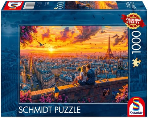⁨Puzzle PQ 1000 Szepty z dachu Paryża⁩ w sklepie Wasserman.eu