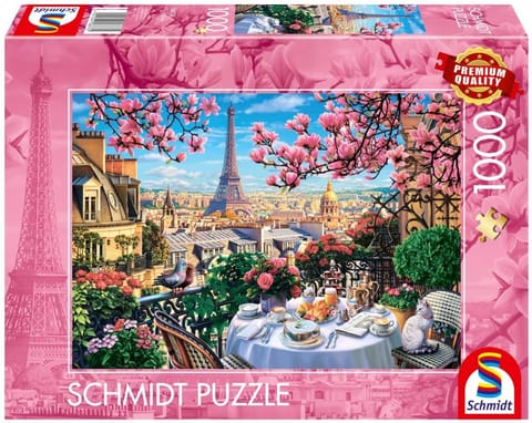 ⁨Puzzle PQ 1000 Śniadanie w Paryżu⁩ w sklepie Wasserman.eu
