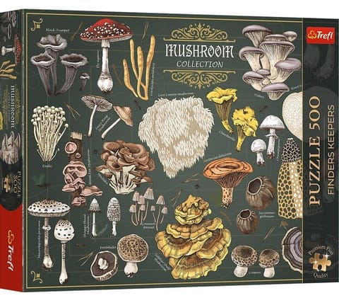 ⁨Puzzle 500 Finders Keepers: Grzyby TREFL⁩ w sklepie Wasserman.eu