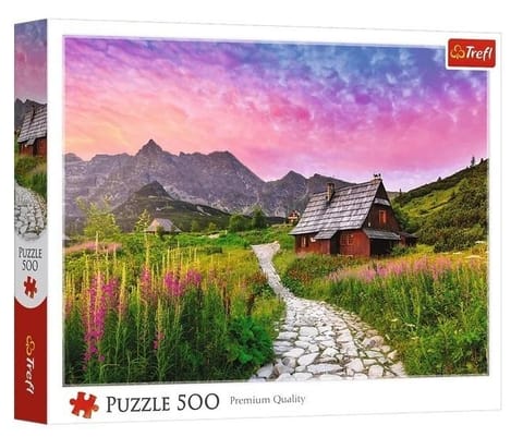 ⁨Puzzle 500 Hala Gąsienicowa w Tatrach⁩ w sklepie Wasserman.eu