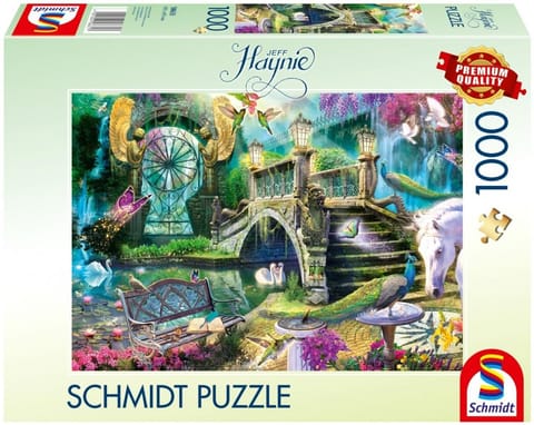⁨Puzzle PQ 1000 Tajemniczy ogród⁩ w sklepie Wasserman.eu