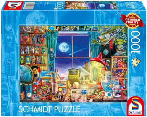 ⁨Puzzle PQ 1000 W drodze na księżyc⁩ w sklepie Wasserman.eu