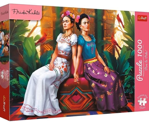 ⁨Puzzle 1000 Frida Kahlo: Dwa oblicza TREFL⁩ w sklepie Wasserman.eu