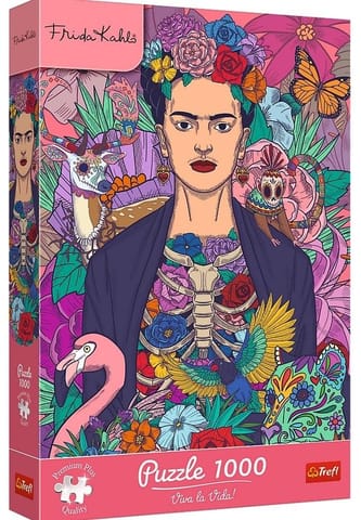 ⁨Puzzle 1000 Frida Kahlo: Kwitnąca dusza TREFL⁩ w sklepie Wasserman.eu