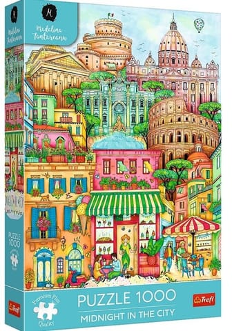 ⁨Puzzle 1000 O północy w Rzymie TREFL⁩ w sklepie Wasserman.eu