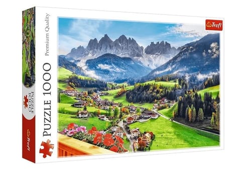 Puzzle 1000 St. Magdalena Dolomity Włochy TREFL w sklepie Wasserman.eu