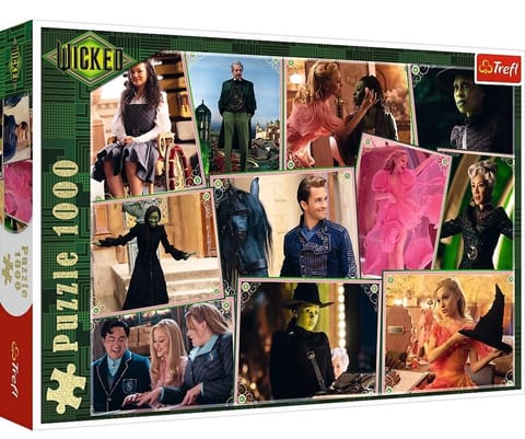 ⁨Puzzle 1000 Wicked: Kadry filmowe TREFL⁩ w sklepie Wasserman.eu
