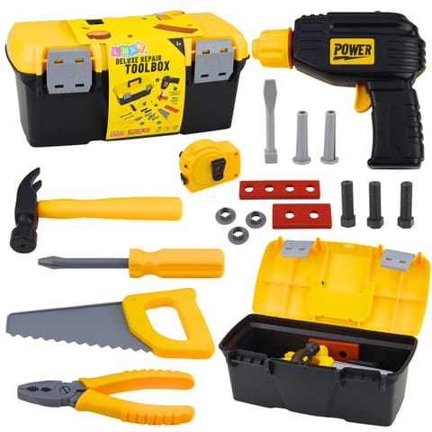 ⁨Zestaw Narzędzia w Skrzynce Wkrętarka Na Baterie Akcesoria 23 el.⁩ w sklepie Wasserman.eu