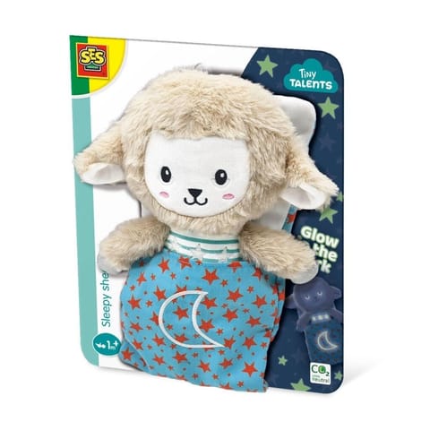 ⁨SES Creative Tiny Talents Sleepy sheep - Night buddy glow in the dark⁩ at Wasserman.eu