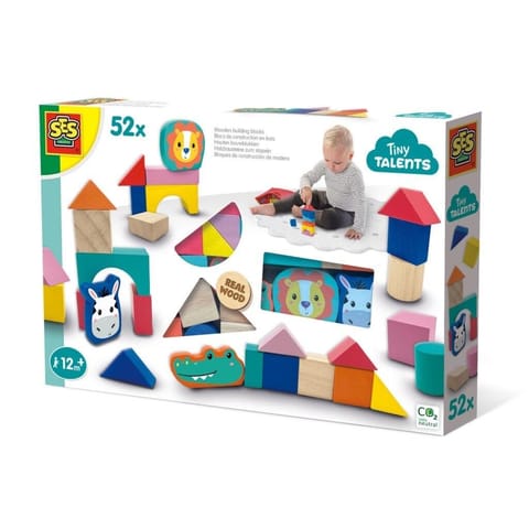 ⁨SES Creative Tiny Talents Wooden building blocks⁩ at Wasserman.eu