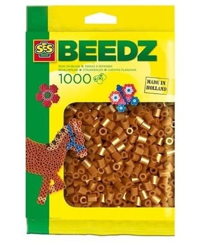 ⁨Koraliki do prasowania brązowe 1000szt⁩ w sklepie Wasserman.eu