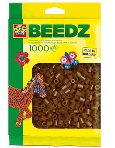 ⁨Koraliki do prasowania ciemnobrązowe 1000szt⁩ w sklepie Wasserman.eu