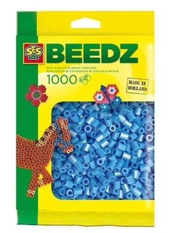 ⁨Koraliki do prasowania niebieskie 1000szt⁩ w sklepie Wasserman.eu