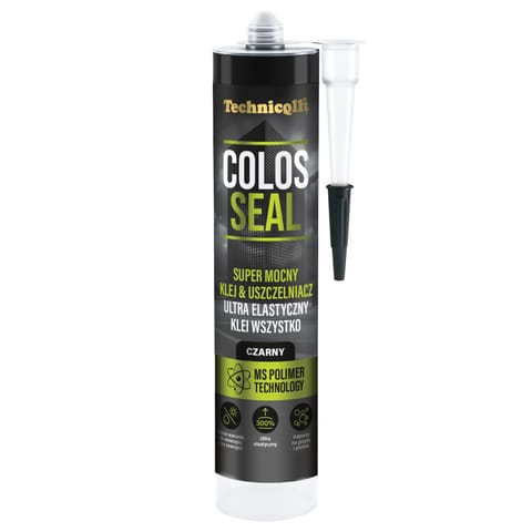 ⁨KLEJ USZCZELNIAJĄCY COLOS SEAL CZARNY 290ML⁩ w sklepie Wasserman.eu