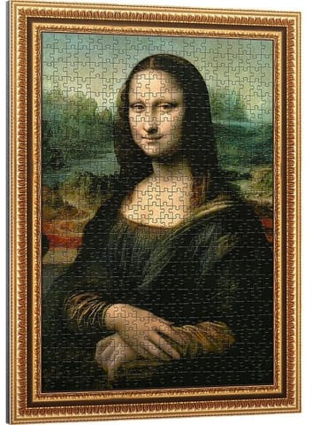 ⁨Puzzlorama 500 Mona Lisa, Leonardo da Vinci TREFL⁩ w sklepie Wasserman.eu