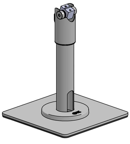 ⁨Ergonomic Solutions Base Plate with SP1 200mm⁩ w sklepie Wasserman.eu