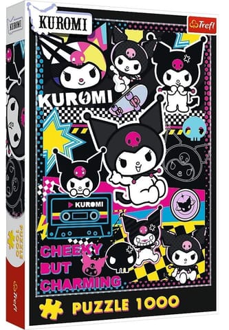 ⁨Puzzle 1000 elementów Kuromi w świecie Hello Kitty⁩ at Wasserman.eu