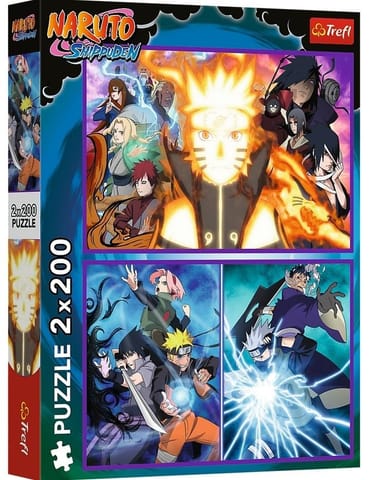 ⁨Puzzle 2x200 pieces Naruto Ninja⁩ at Wasserman.eu