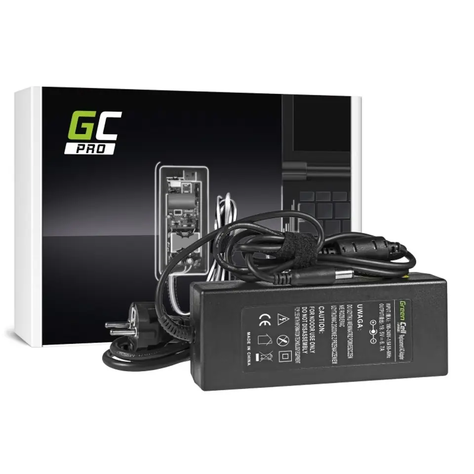 ⁨Green Cell AD35P power adapter/inverter Indoor 130 W Black⁩ at Wasserman.eu