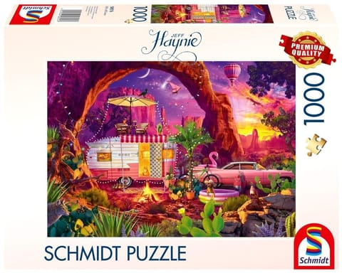 ⁨Puzzle PQ 1000 Jeff Haynie Przystanek na pustyni⁩ w sklepie Wasserman.eu