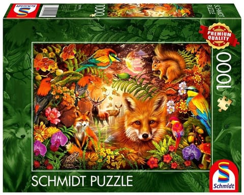 ⁨Puzzle PQ 1000 Kwiaty, futro i pióra G3⁩ w sklepie Wasserman.eu
