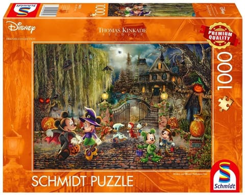 ⁨Puzzle PQ 1000 Myszka Miki&Minnie na Halloween G3⁩ w sklepie Wasserman.eu