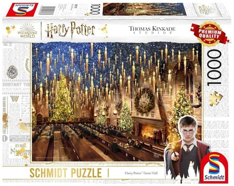 ⁨Puzzle PQ 1000 Thomas kinkade Harry Potter Wielka⁩ w sklepie Wasserman.eu