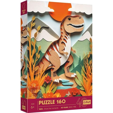 ⁨Puzzle 160 elements Paper Art Dino⁩ at Wasserman.eu