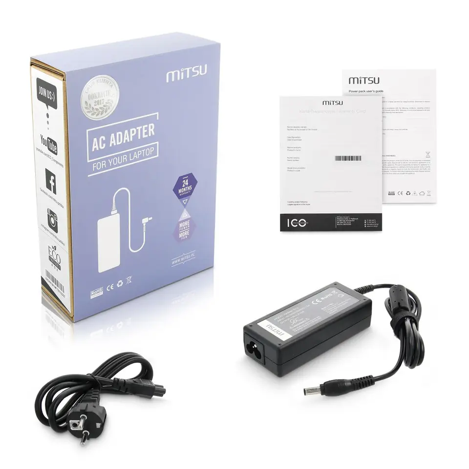 ⁨Mitsu Pow. Sup. SAMSUNG 19V 3.16A ZM/SAM19316⁩ at Wasserman.eu