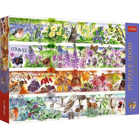 ⁨Puzzle 1000 pieces Four Seasons⁩ at Wasserman.eu