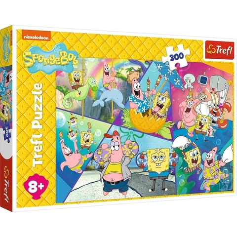 ⁨Puzzle 300 SpongeBob w Bikini Dolnym TREFL⁩ w sklepie Wasserman.eu