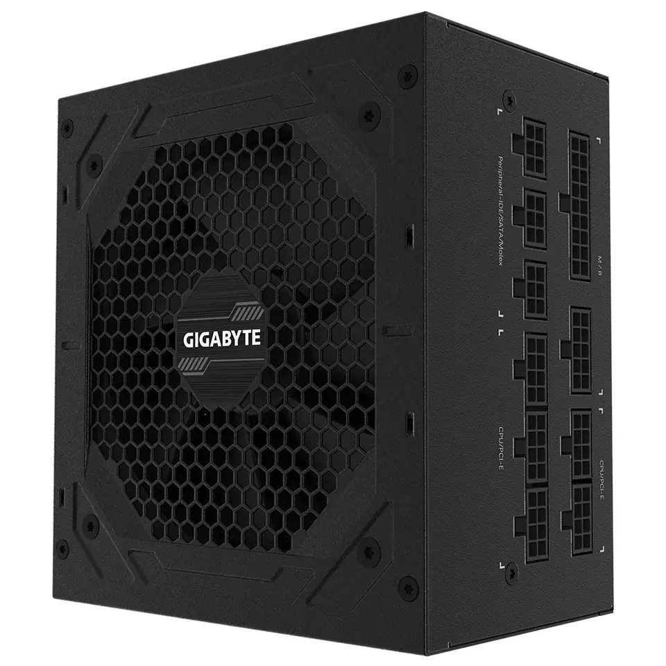 ⁨Gigabyte P850GM power supply unit 850 W 20+4 pin ATX ATX Black⁩ at Wasserman.eu