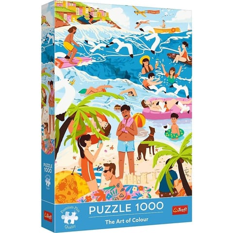 ⁨Puzzle 1000 W Wakacyjnym Ferworze TREFL⁩ w sklepie Wasserman.eu