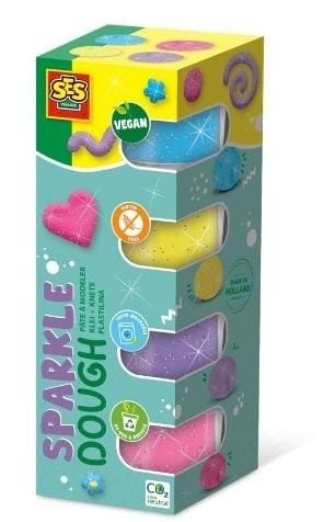 ⁨Ciastolina błyszcząca 4x90g⁩ w sklepie Wasserman.eu