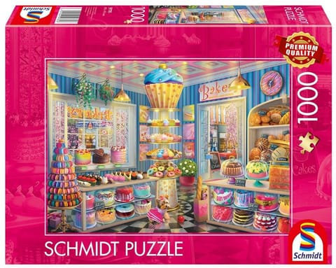 ⁨Puzzle PQ 1000 Kolorowa cukiernia G3⁩ w sklepie Wasserman.eu