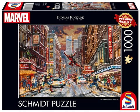 ⁨Puzzle PQ 1000 Thomas Kinkade Deadpool Marvel G3⁩ w sklepie Wasserman.eu