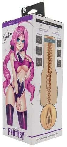 ⁨Fleshlight Sasha Nakamoto Ecchi Beżowy model z teksturą Fantasy⁩ w sklepie Wasserman.eu