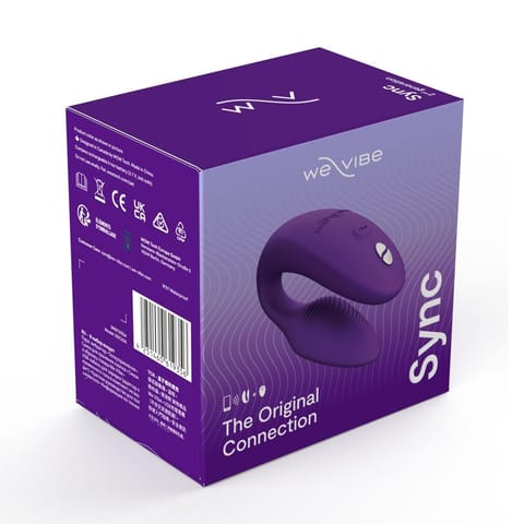 We-Vibe Sync 2 Purple - bezprzewodowe urządzenie intymne dla par Bluetooth w sklepie Wasserman.eu