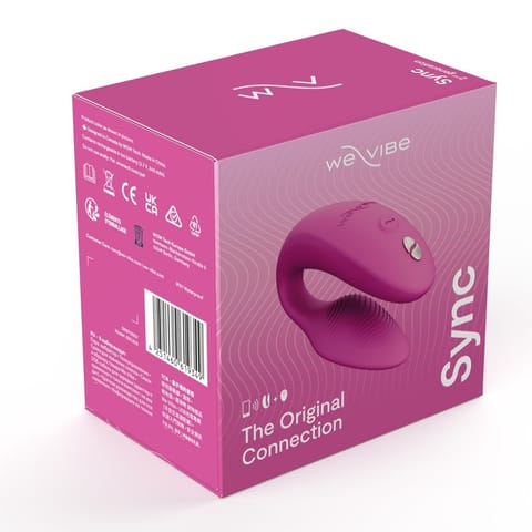 We-Vibe Sync 2 Pink - Bezprzewodowa maszyna intymna dla par, silikonowa w sklepie Wasserman.eu